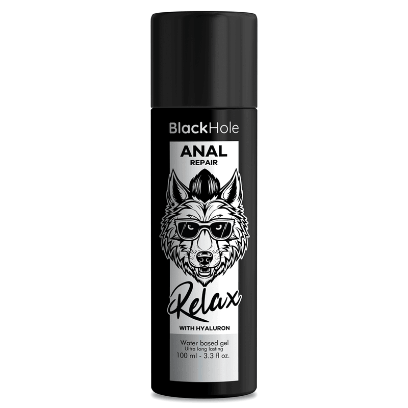 black hole riparazione anale relax a base acqua con ialurone 100 ml