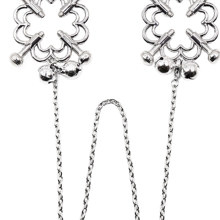 OHMAMA FETISH - MORSETTI PER CAPEZZOLI CON CATENA