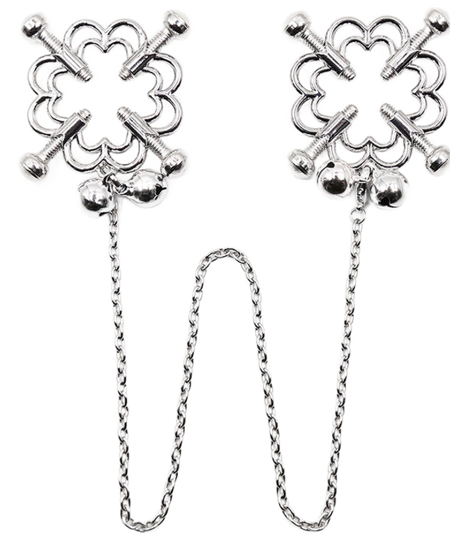 OHMAMA FETISH - MORSETTI PER CAPEZZOLI CON CATENA