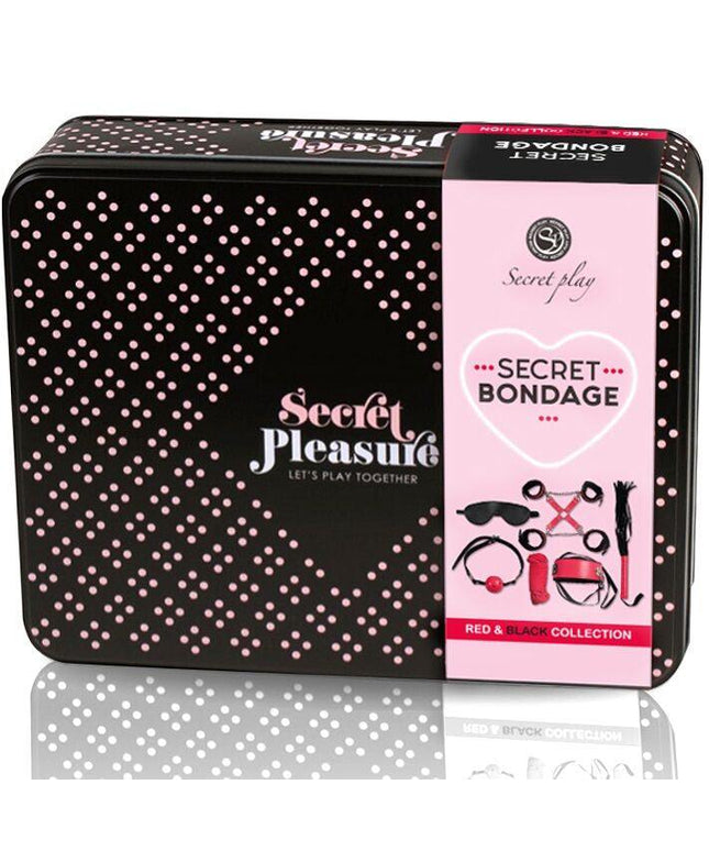 secretplay bdsm set 6 pcs rossa collection