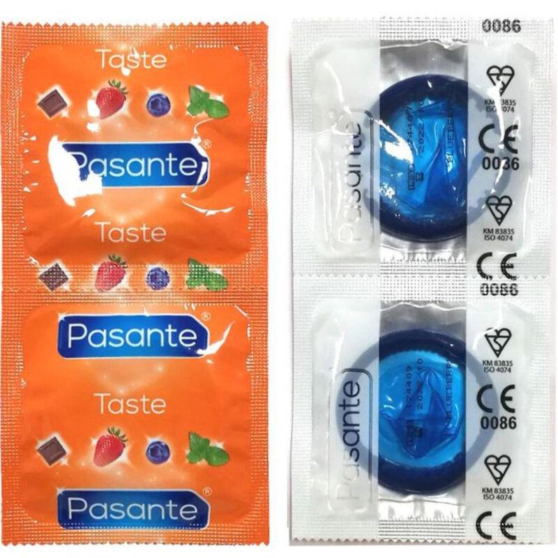 pasante preservativi gusto mirtillo borsa 144 unit