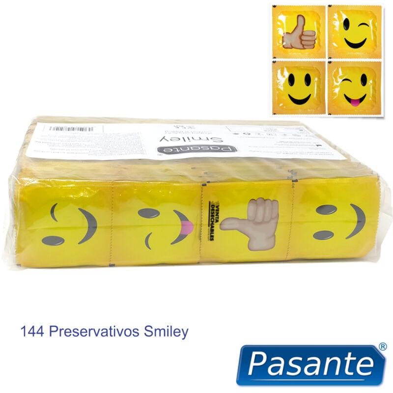 pasante preservativi smiley bag 144 unit