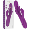 intense apolo vibratore multifunzione ricaricabile 7 vibrazioni con lingua oscillante viola