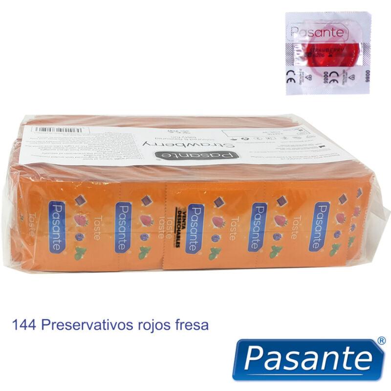 pasante preservativi gusto fragola borsa 144 unit