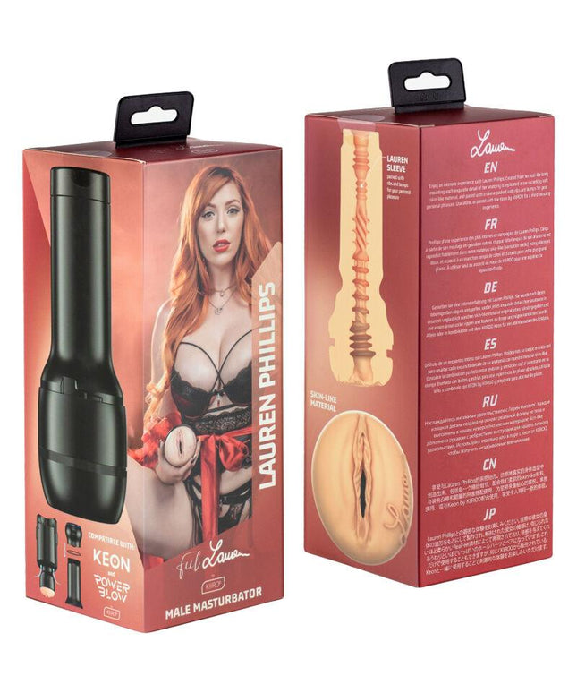kiiroo collezione feel lauren phillips stars strokers compatibili con powerblow