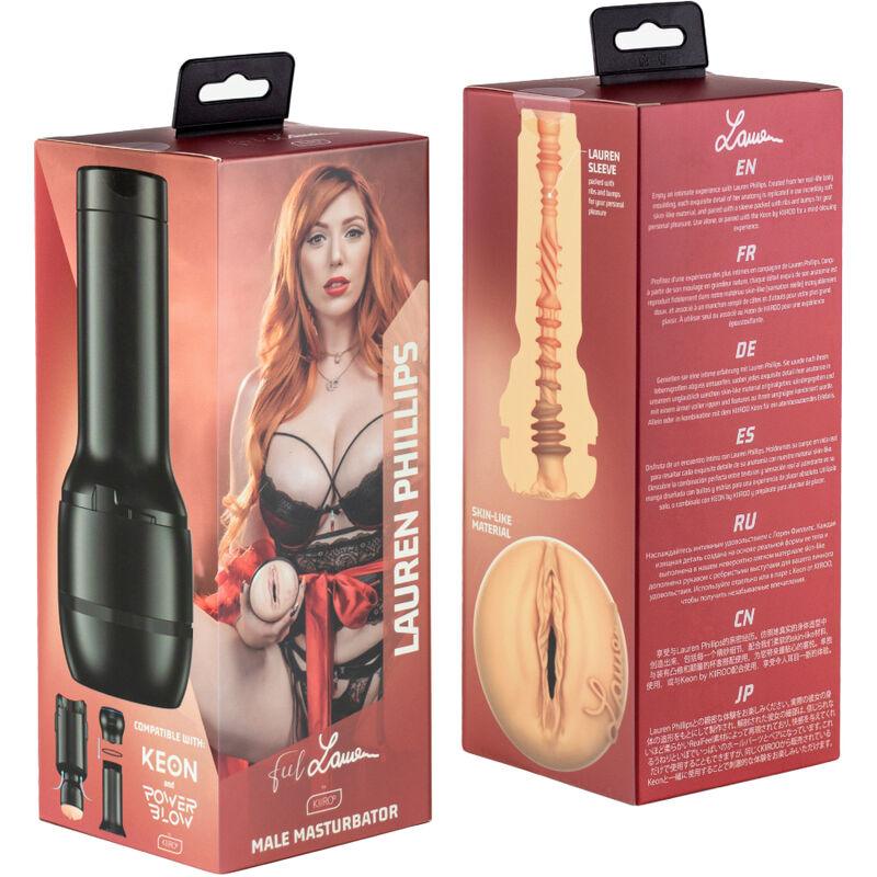 kiiroo collezione feel lauren phillips stars strokers compatibili con powerblow