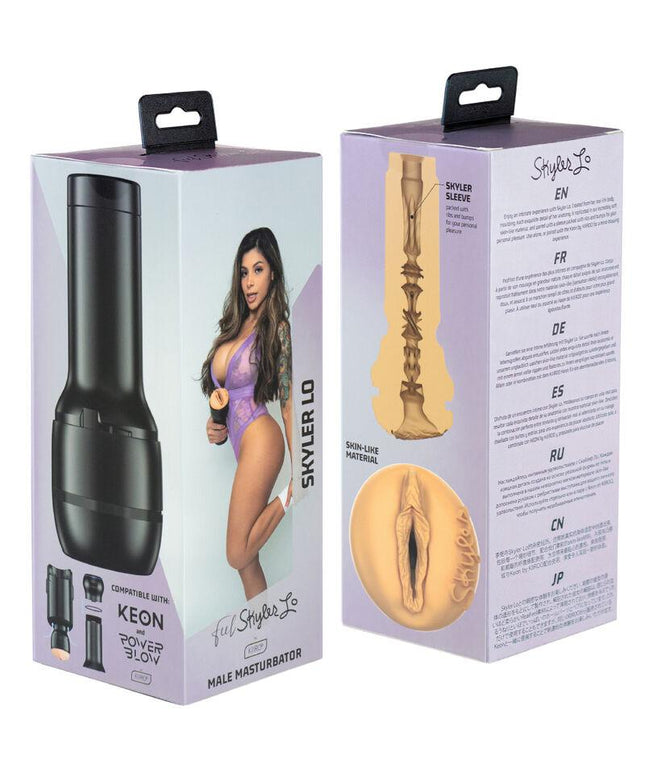 kiiroo collezione feel skyler lo stars strokers compatibili con powerblow