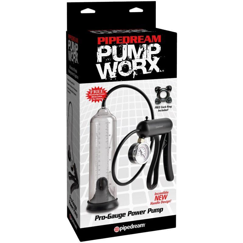 pump worx pompa pro gauge power trasparente