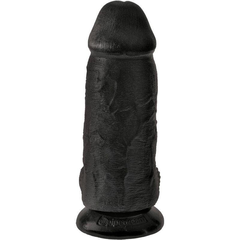 king cock pene realistico passodato 23 cm nero