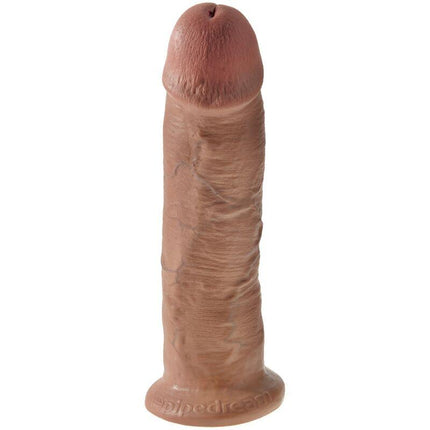 king cock pene realistico 24 cm caramel