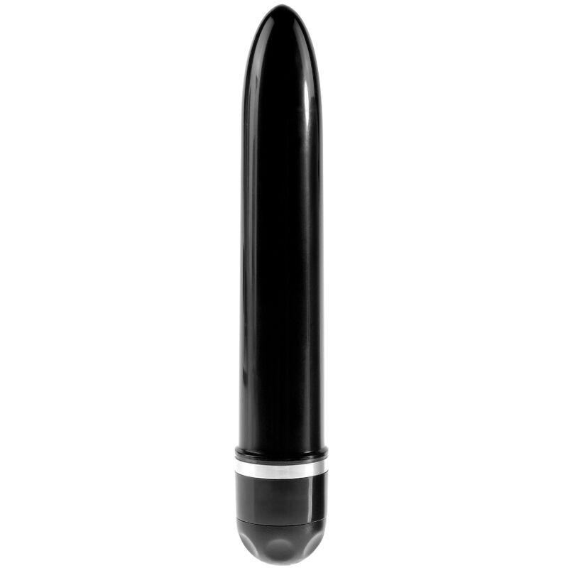 king cock vibratore realistico del pene 25 6 cm marrone