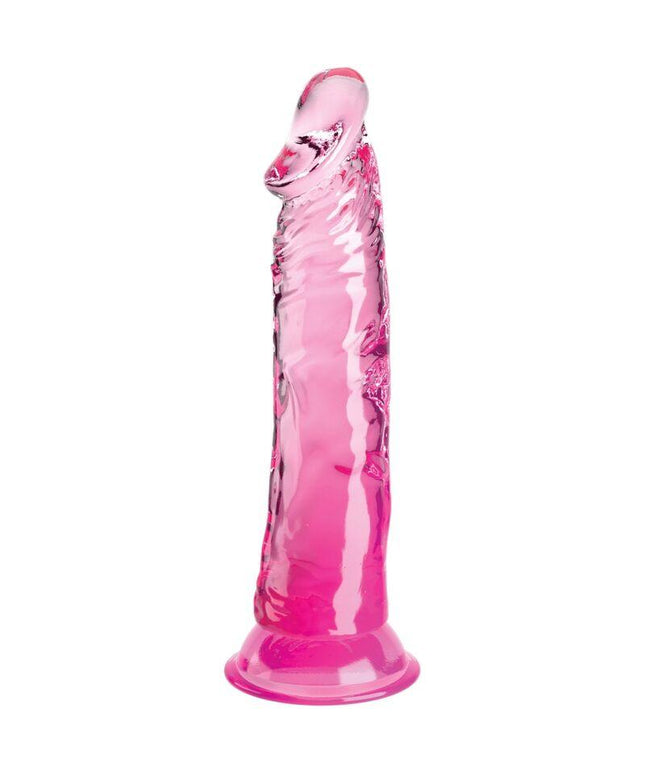 king cock clear pene realistico 19 7 cm rosa