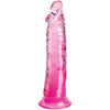 king cock clear pene realistico 19 7 cm rosa