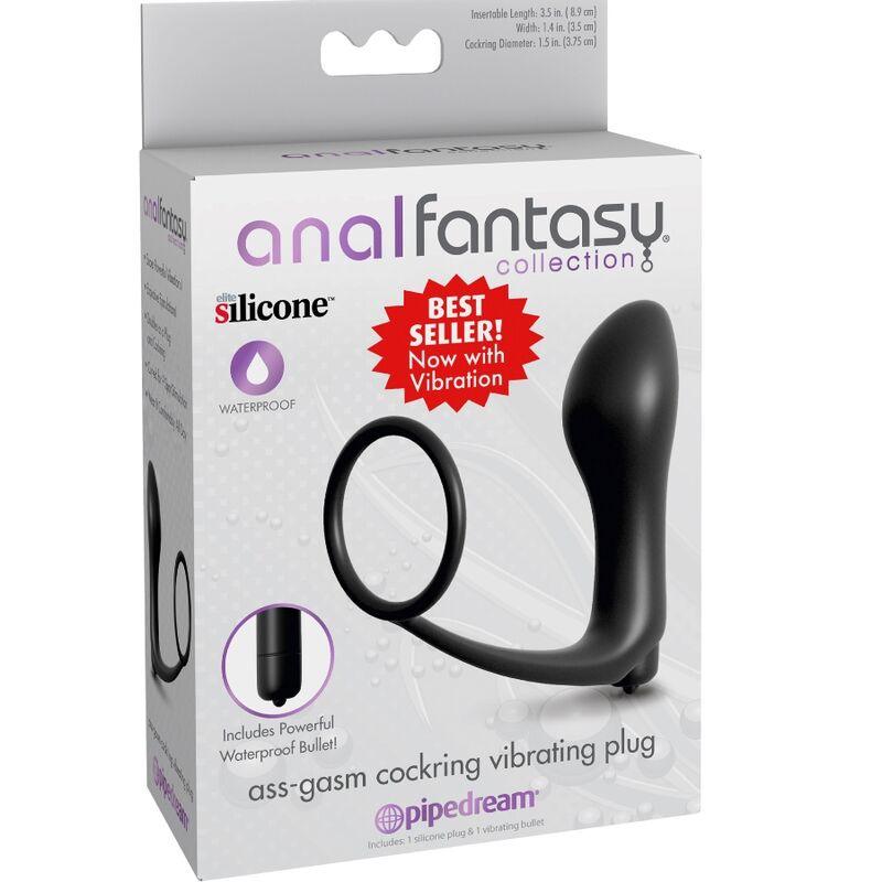 anal fantasy elite collection plug vibratore cockring ass gasm