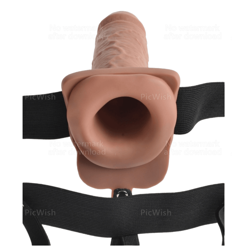 fetish fantasy series imbracatura regolabile pene realistico con sfere ricaricabili e vibratore 17 8 cm