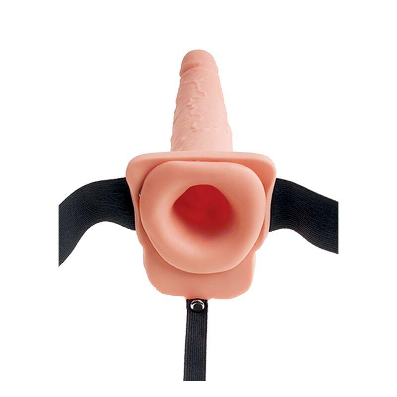 fetish fantasy series imbracatura regolabile pene realistico con sfere squirting 19 cm