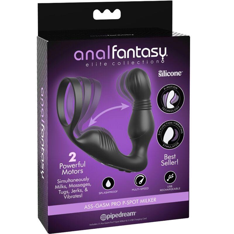 anal fantasy elite collection massaggiatore prostatico vibrante e ricaricabile