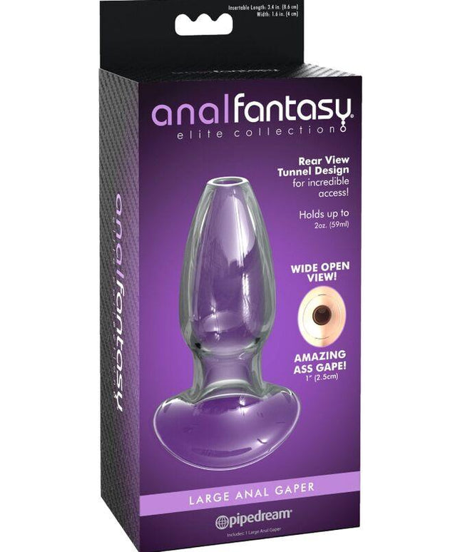 anal fantasy elite collection dilatatore in cristallo anal gaper taglia m