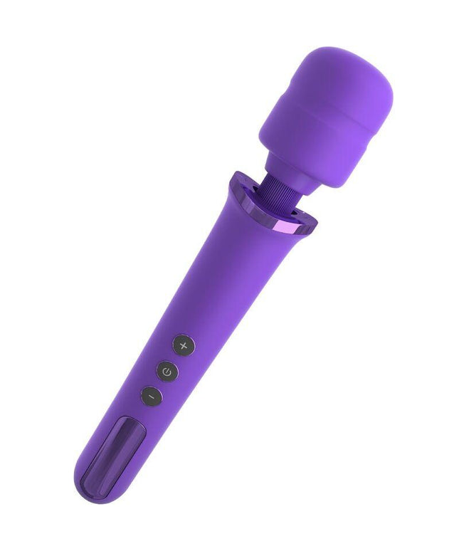 fantasy for her bacchetta massaggiatore ricaricabile per lei e vibratore 50 livelli viola