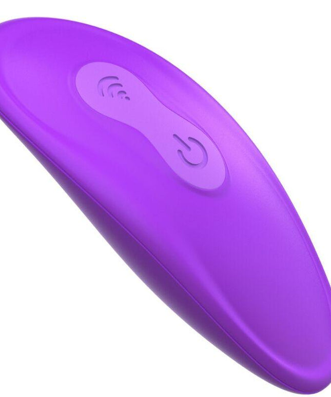 fantasy for her vibratore a doppia penetrazione telecomando 9 livelli viola