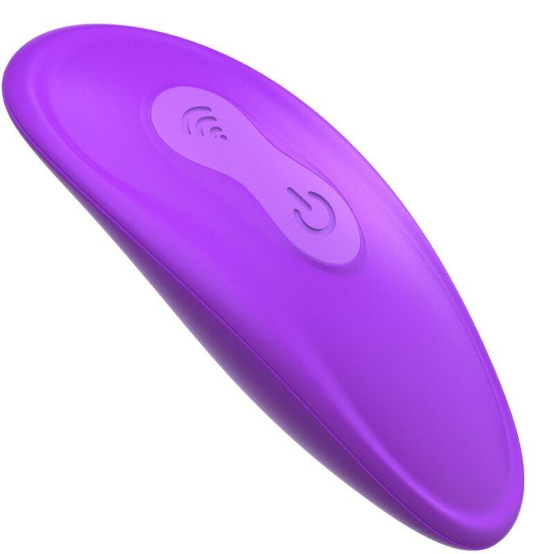 fantasy for her vibratore a doppia penetrazione telecomando 9 livelli viola