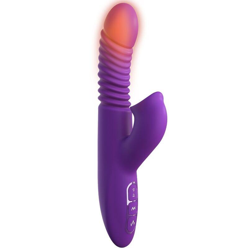 fantasy for her stimolatore del clitoride con oscillazione del calore e funzione vibrazione viola