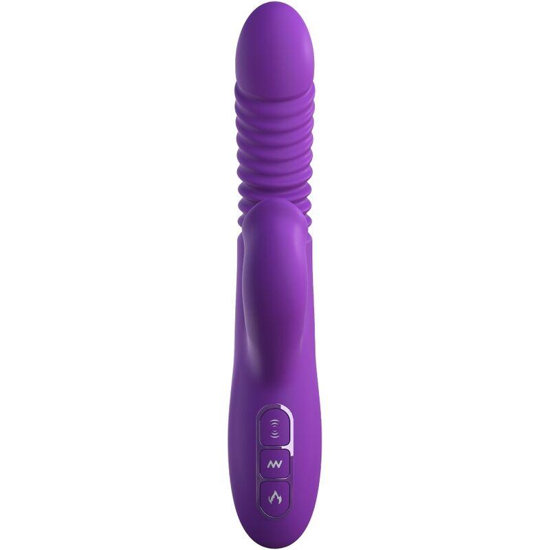 fantasy for her stimolatore del clitoride con oscillazione del calore e funzione vibrazione viola