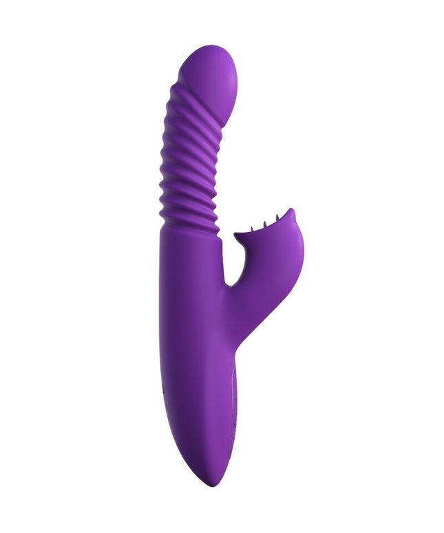 fantasy for her stimolatore del clitoride con oscillazione del calore e funzione vibrazione viola