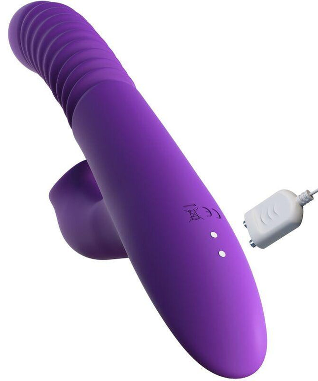 fantasy for her stimolatore del clitoride con oscillazione del calore e funzione vibrazione viola
