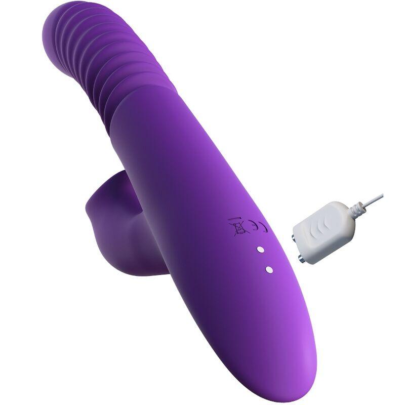 fantasy for her stimolatore del clitoride con oscillazione del calore e funzione vibrazione viola