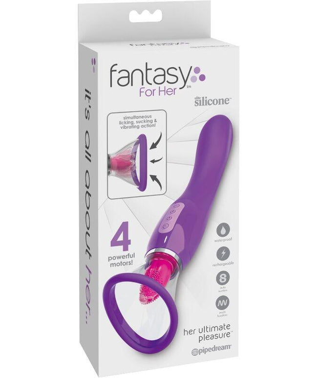 fantasy for her linguetta stimolante viola per clitoride