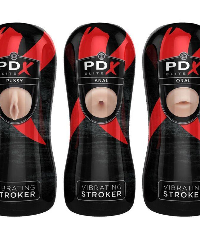 pdx elite set stroker 12 unit 6x vagina 3x ano 3x bocca