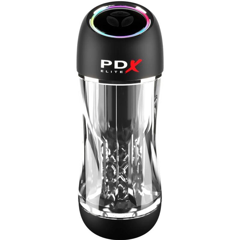 pdx elite vibratore stroker viewtube pro trasparente