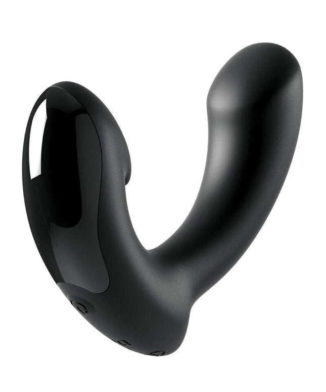 sir richards massaggiatore prostatico p point in silicone nero