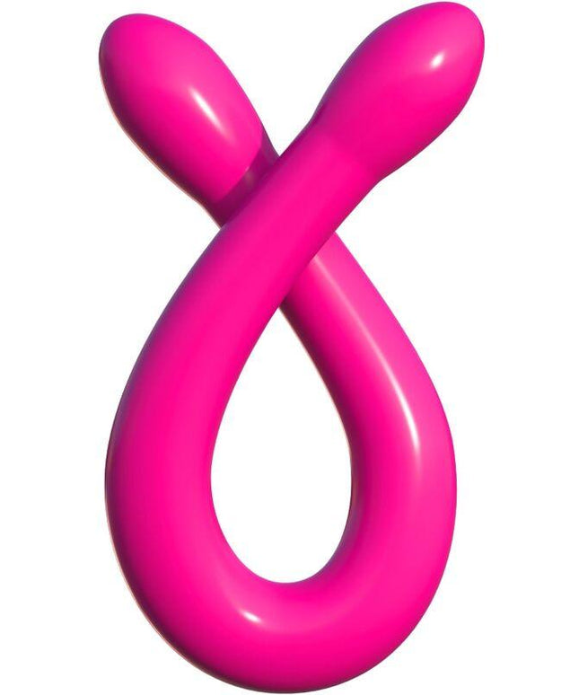 classix doppio dildo flessibile 43 7 cm rosa