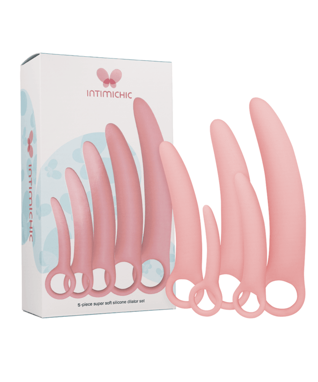 intimichic dilatatore di silicone 5 pz