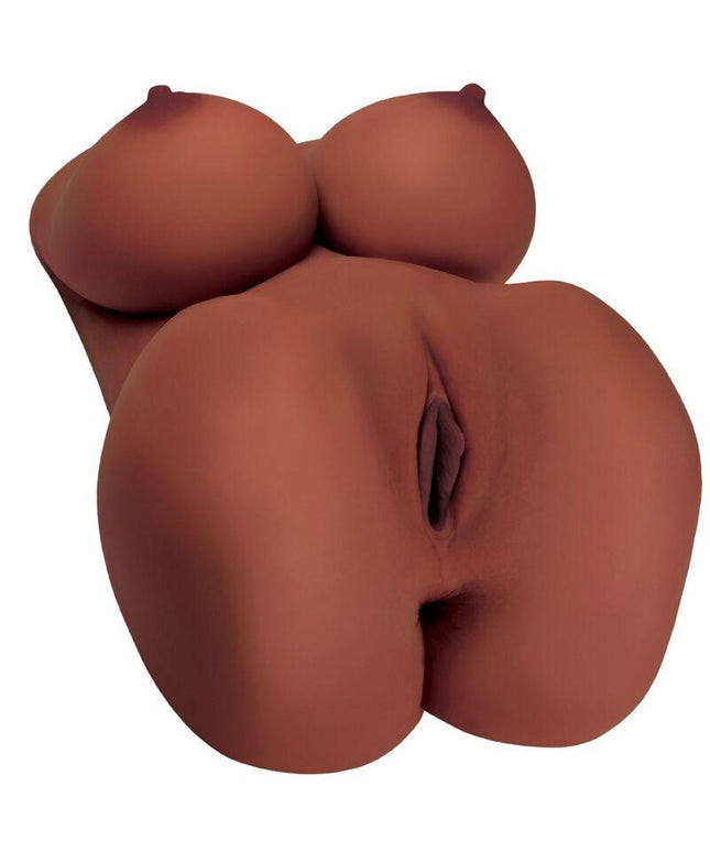 pdx plus torso masturbatore femminile realistico ez bang marrone