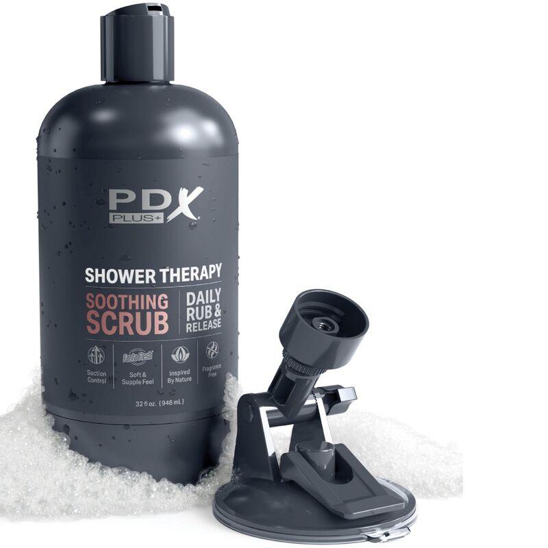 pdx plus masturbatore stroker design discreto della bottiglia scrub lenitivo shampoo candy