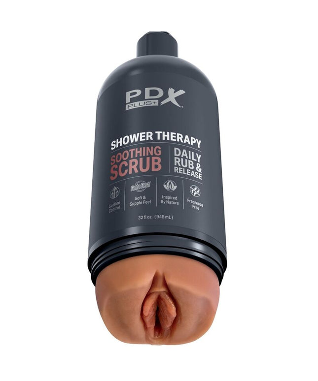 PDX PLUS - MASTURBATORE STROKER DESIGN DISCRETO DELLA BOTTIGLIA SCRUB LENITIVO SHAMPOO CANDY
