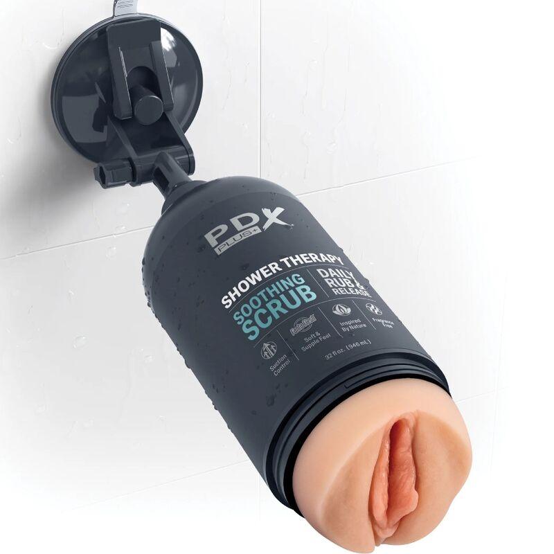 pdx plus shampoo scrub lenitivo stroker masturbator dal design discreto della bottiglia