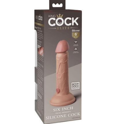 king cock elite dildo realistico in silicone 15 2 cm