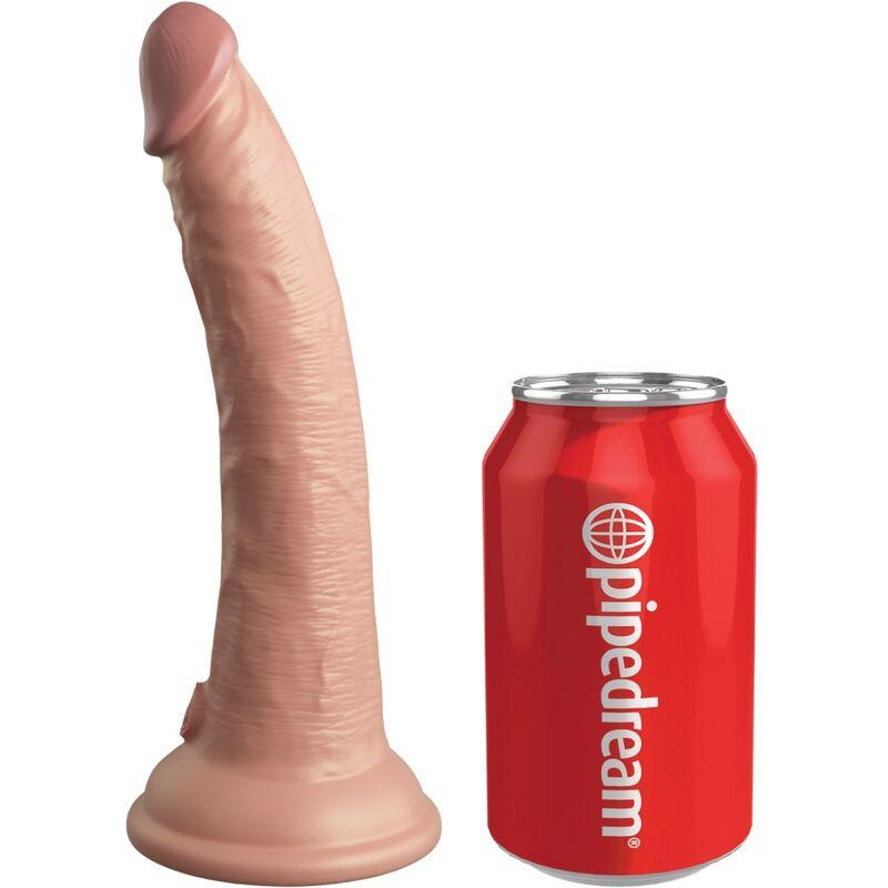 king cock elite dildo realistico in silicone 17 8 cm