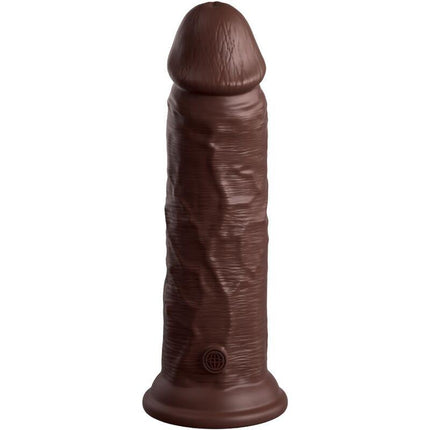 king cock elite dildo realistico in silicone 20 3 cm marrone