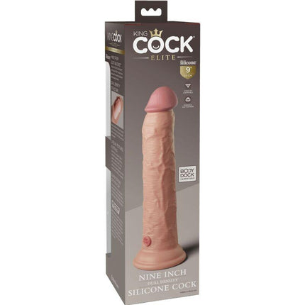 king cock elite dildo realistico in silicone 23 cm
