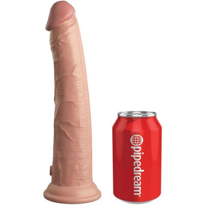 king cock elite dildo realistico in silicone 25 4 cm