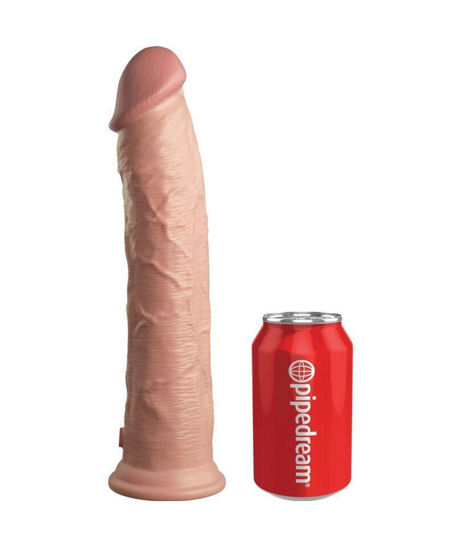 king cock elite dildo realistico in silicone 28 cm