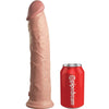 king cock elite dildo realistico in silicone 28 cm