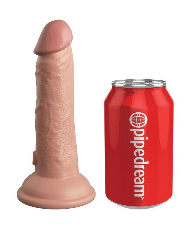king cock elite dildo realistico vibrante e silicone 15 2 cm