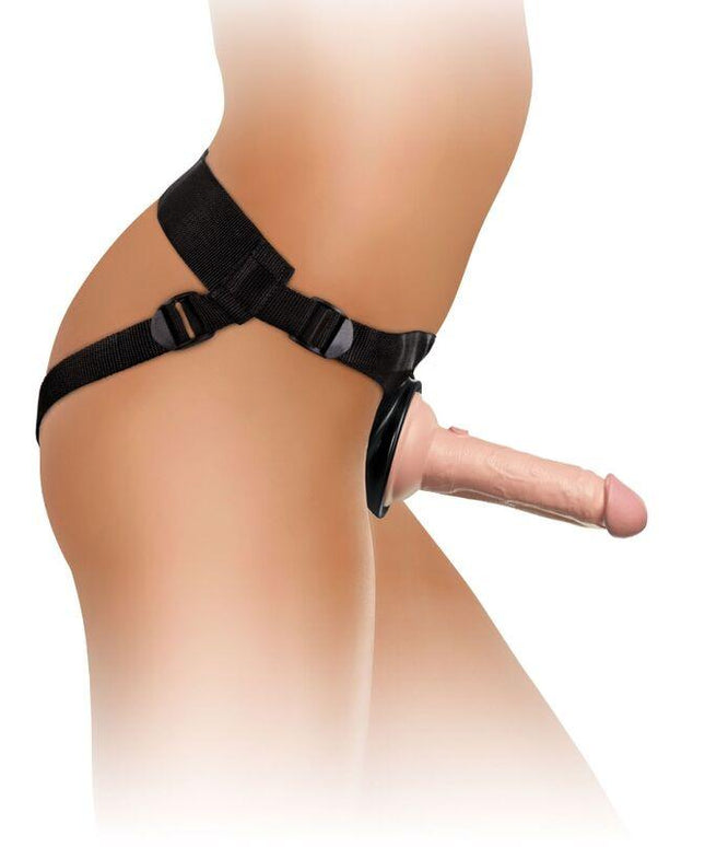 king cock elite imbragatura regolabile con dildo 15 2 cm per principianti