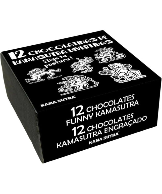 diablo picante scatola da 12 cioccolatini con posture kamasutra